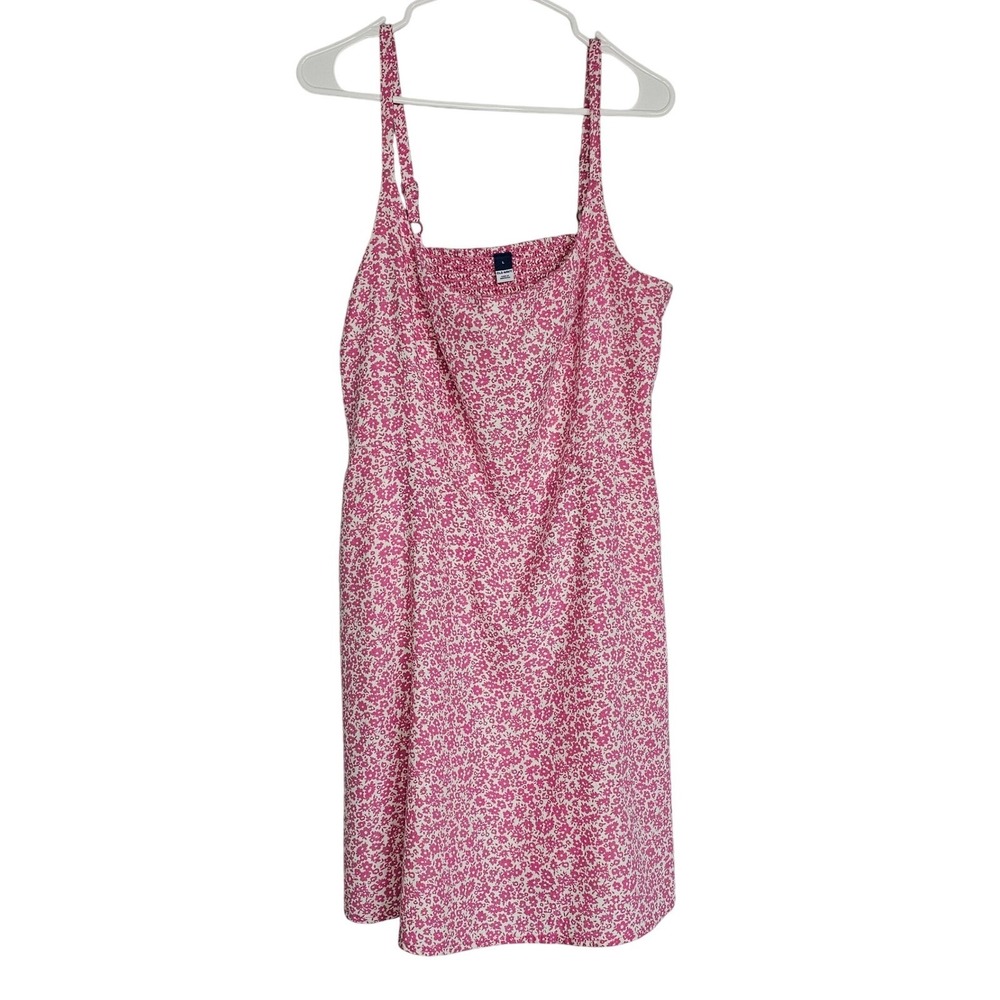 Old Navy Floral Print Sundress Adjustable Straps Pockets‎ Dress Large